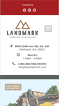 Mobile Screenshot of landmarkroof.com